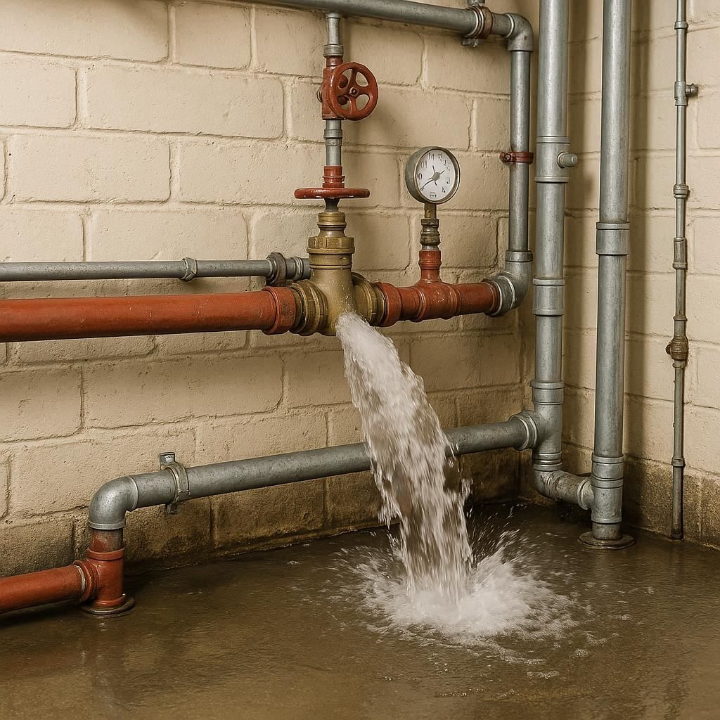 Промывка системы водоснабжения многоквартирного дома в Апрелевке